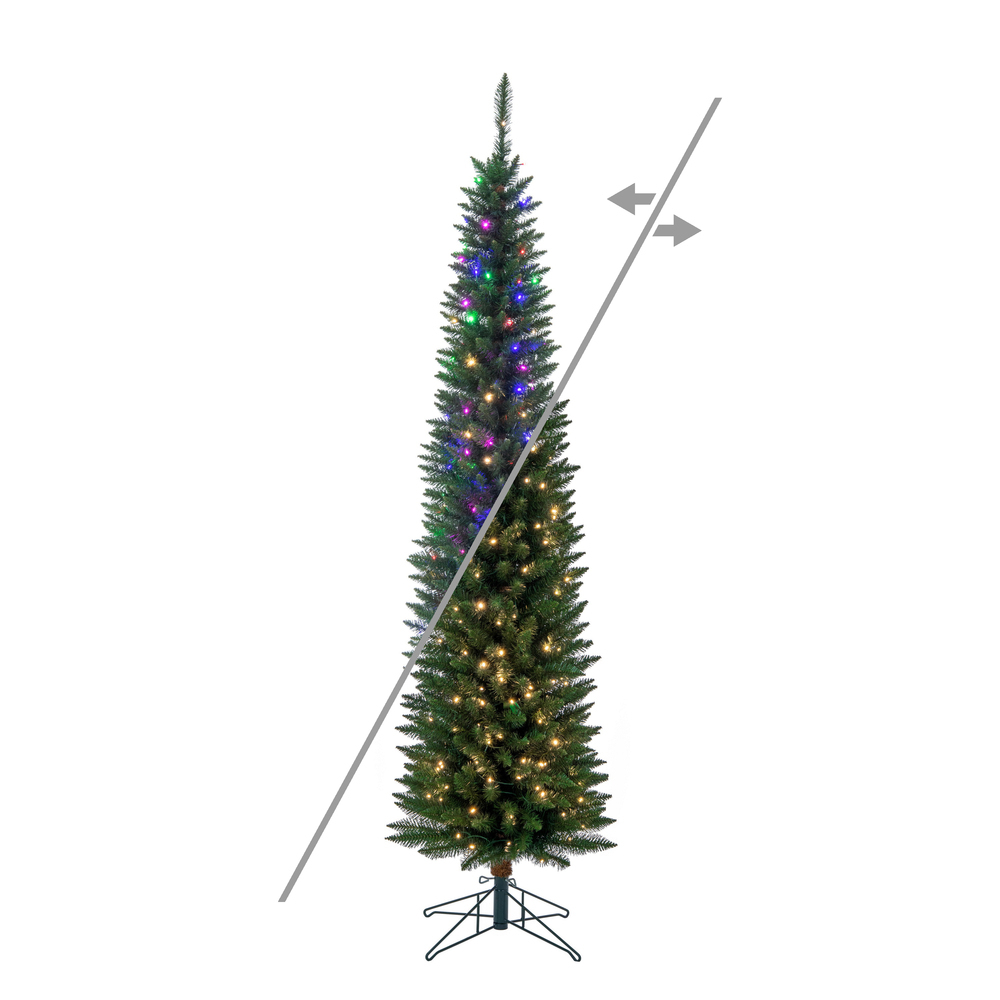 A103666LED - Durham Pole Pine Christmas Tree | Vickerman