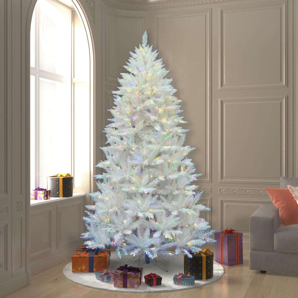 A104175 - Sparkle White Spruce Christmas Tree | Vickerman