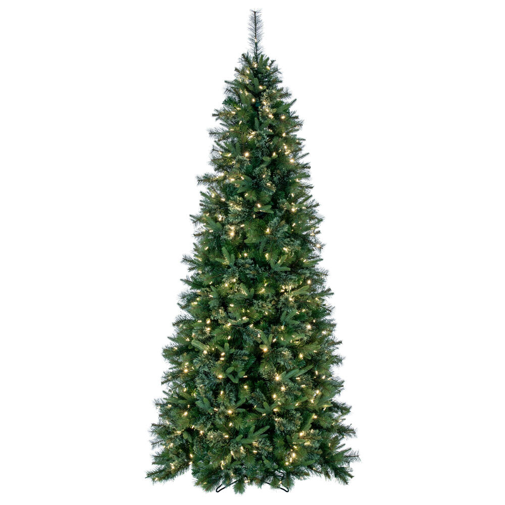 Vickerman 9' Black Fir Artificial Christmas Garland, Orange Dura-Lit LED  Lights. - Faux Christmas Garland - Indoor Seasonal Home Decor