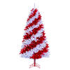 Photograph of 7.5' x 48" Candy Cane LED 700PW-Red