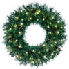 Photograph of 96" Cheyenne Pine Wreath LED 1000WW