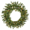 Photograph of 36" Mixed Country Wreath Dura-Lit 100CL