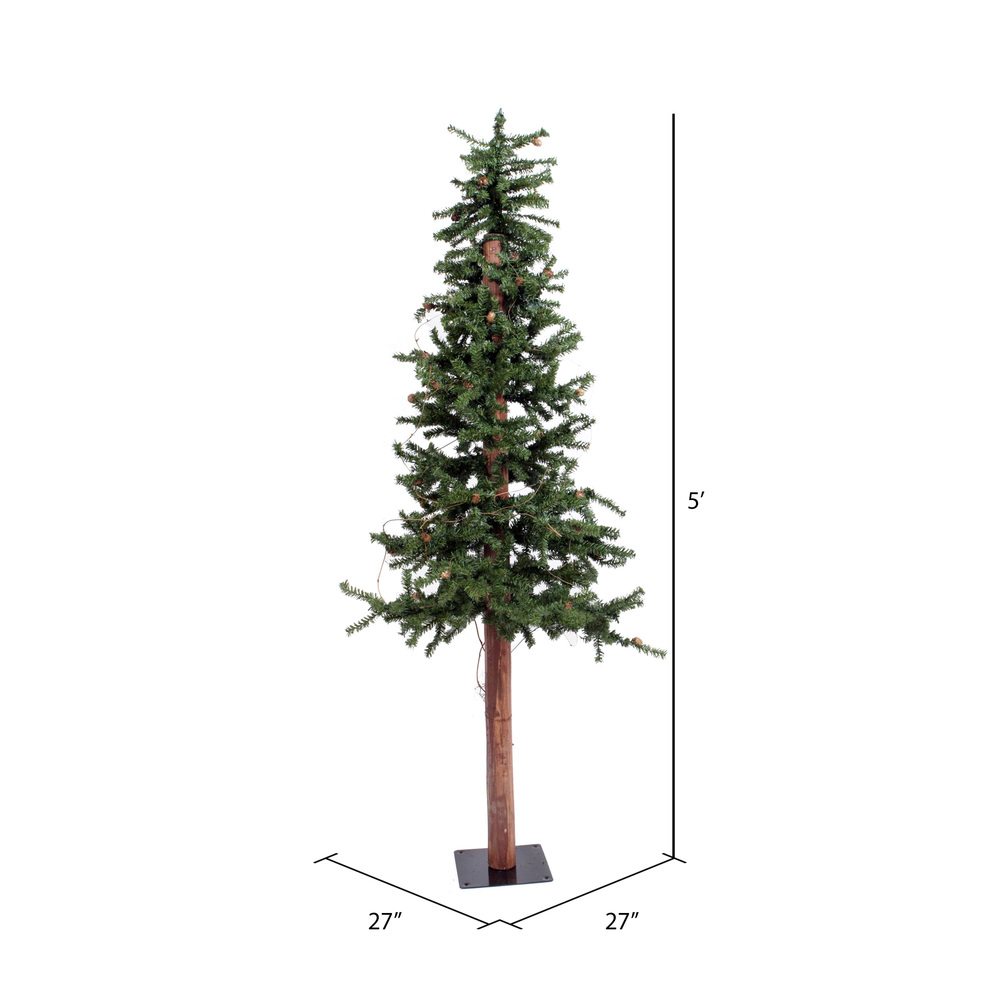 21 FAUX LONG NEEDLE PINE STEM WITH PINECONE - SET OF 3 Christmas  Decorations by Jeremy Rice