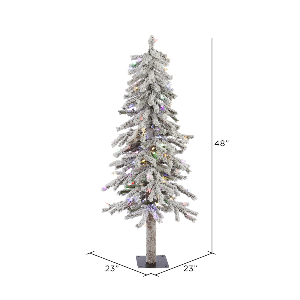 A807441 - Flocked Alpine Alpine Tree | Vickerman