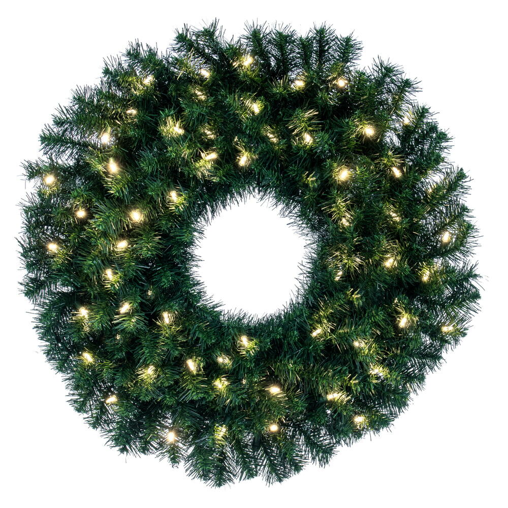 A808848LED - Douglas Fir Wreath | Vickerman