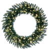 Photograph of 36" Camdon Fir Wreath LED 100WW