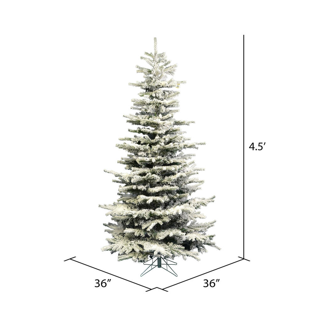 A862045 - Flocked Sierra Fir Christmas Tree | Vickerman