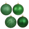 Photograph of 3" Christmas Green 4 Finish Orn 32/bx