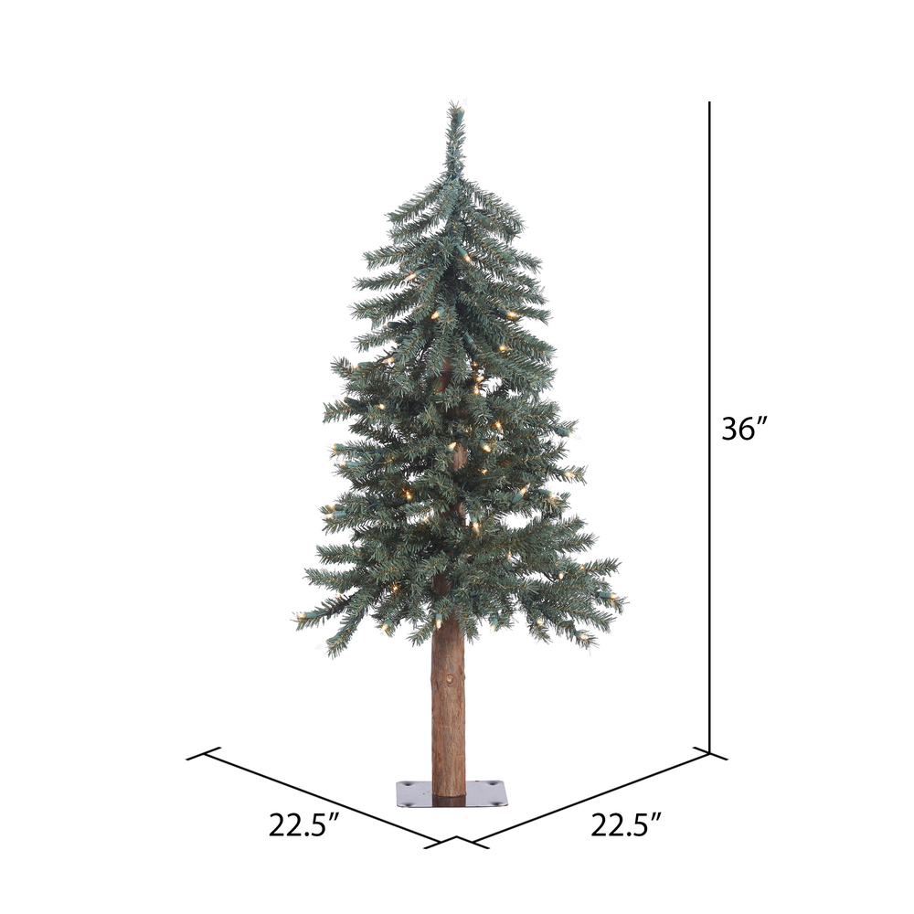 B907330 - Natural Bark Alpine Alpine Tree | Vickerman