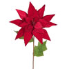 Photograph of 24" Poinsettia Stem Red 3/Bag