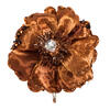 Photograph of 5" Copper Wild Poppy Head Clip 3/Bag