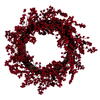 Photograph of 24" Red Outdoor Berry Wreath