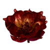 Photograph of 7" Red Gold Glitter Magnolia 2/bag