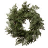 Photograph of 24" Green Cypress Wreath