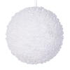 Photograph of 6" White Pearl Ball Ornament 2/Bag