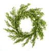 Photograph of 30" Green Boxwood Modern Wreath