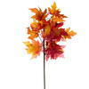 Photograph of 27" Fall Red Maple Leaf Spray 2/Bag