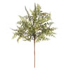 Photograph of 27" Green Fern Spray 3/Pk