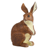 Photograph of 9.25" Brown Rabbit Figurine Polyresin
