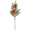 Photograph of 28" Green Mixed Pine Orange/Berry Spray