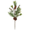 Photograph of 24" Green Mixed Pine/Cone Spray 3/Bag