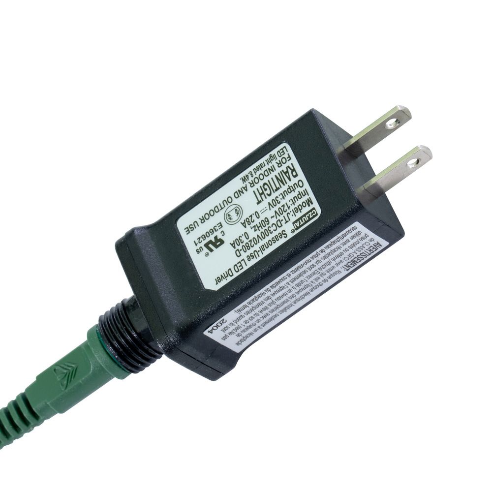 G210381LED - Flocked Yukon Display Christmas Tree