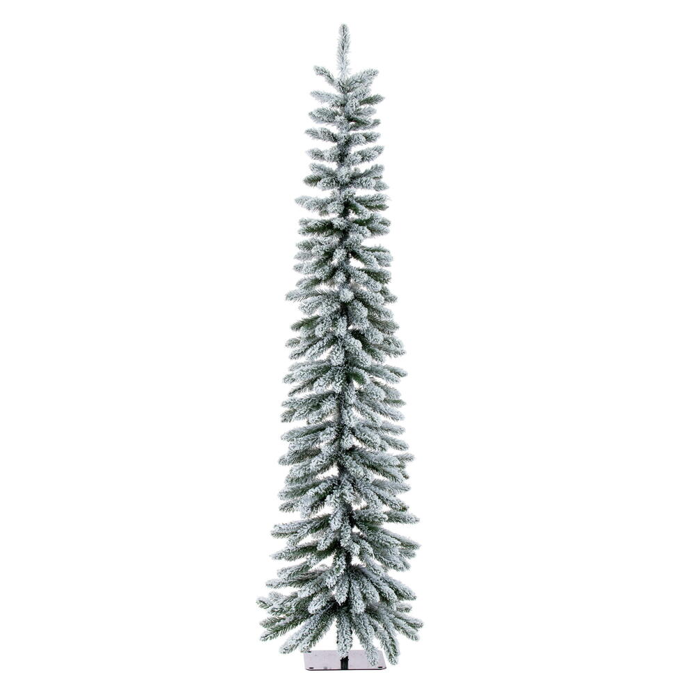 G232560 - Snowy Flocked Alpine Christmas Tree | Vickerman