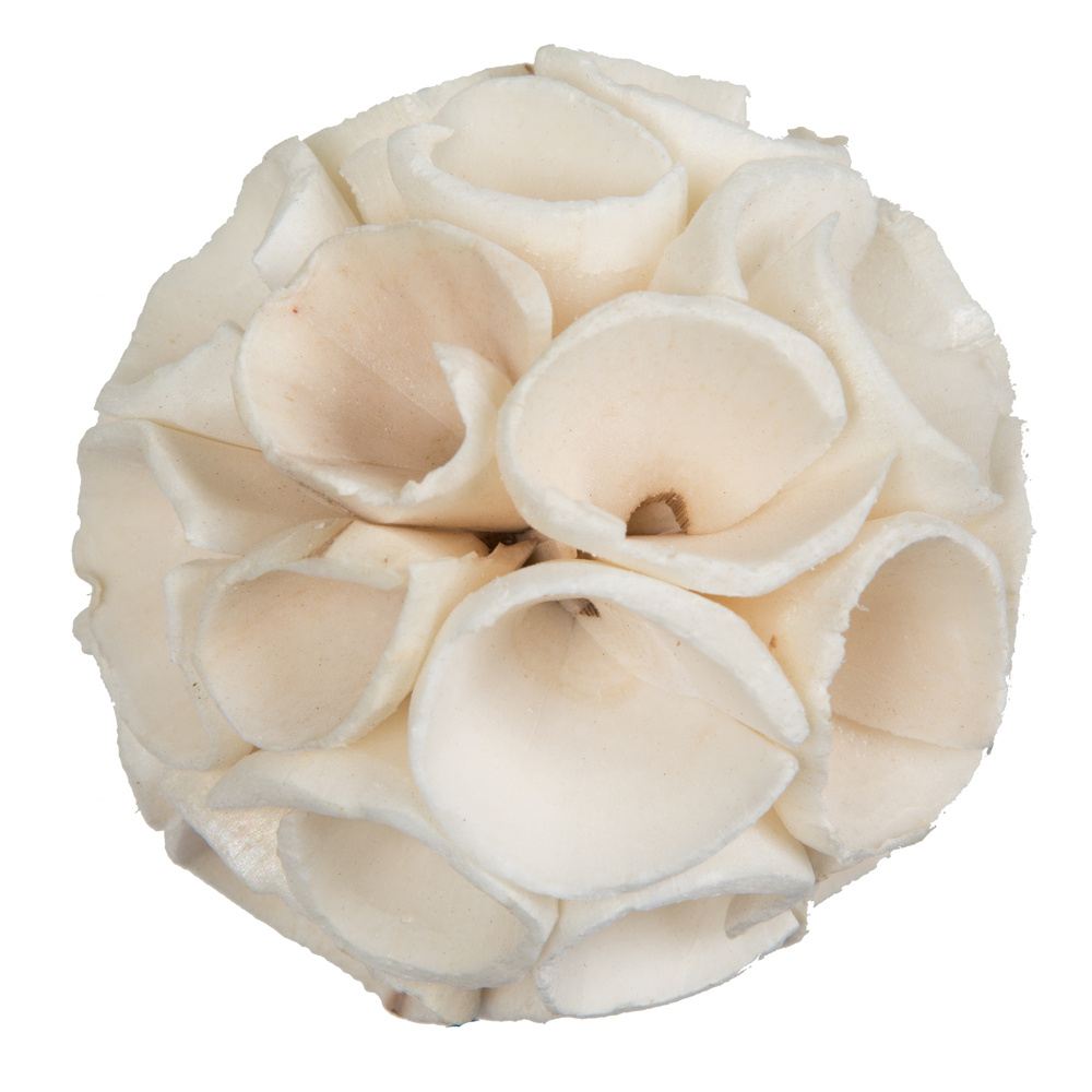 H7SCRM900 - Sola Crape Ball Wood | Vickerman