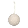 Photograph of 4" Ivory Wool String Wrapped Ball 4/Bag