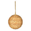 Photograph of 5.5" Natural Braided Hemp Ball Orn 1/Bag