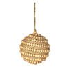 Photograph of 4" Natural Wood Bead Ball Ornament 2/Bag