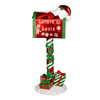 Photograph of 36" Letters To Santa Red Mailbox Sign