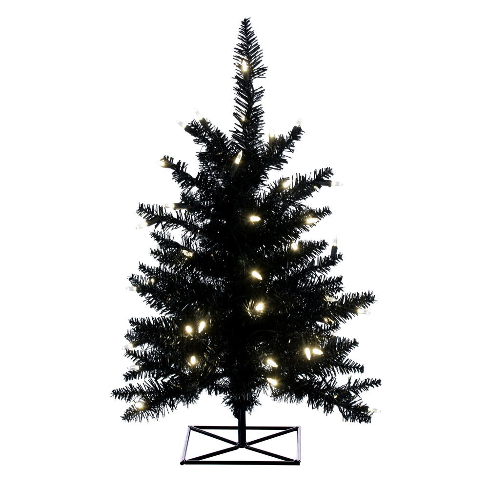K161766LED - Black Fir Christmas Tree | Vickerman