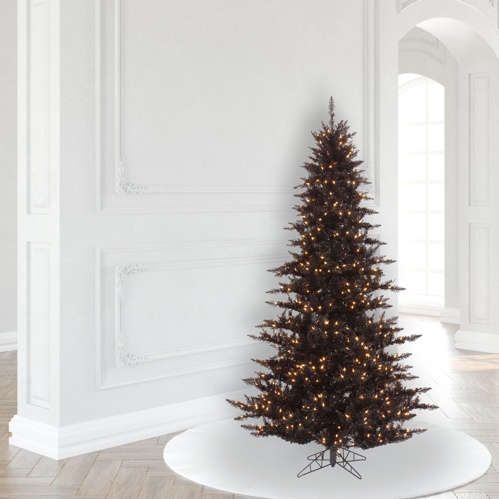 black_tree様 K161766LED - Black Fir Christmas Tree | Vickerman