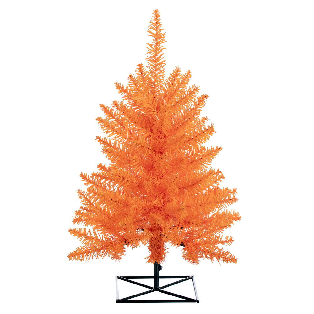 K162321LED - Orange Fir Christmas Tree | Vickerman