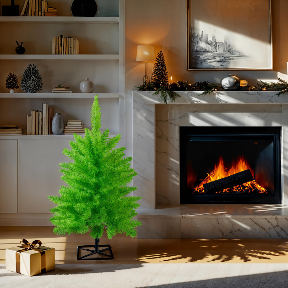 K162630 - Lime Fir Christmas Tree | Vickerman