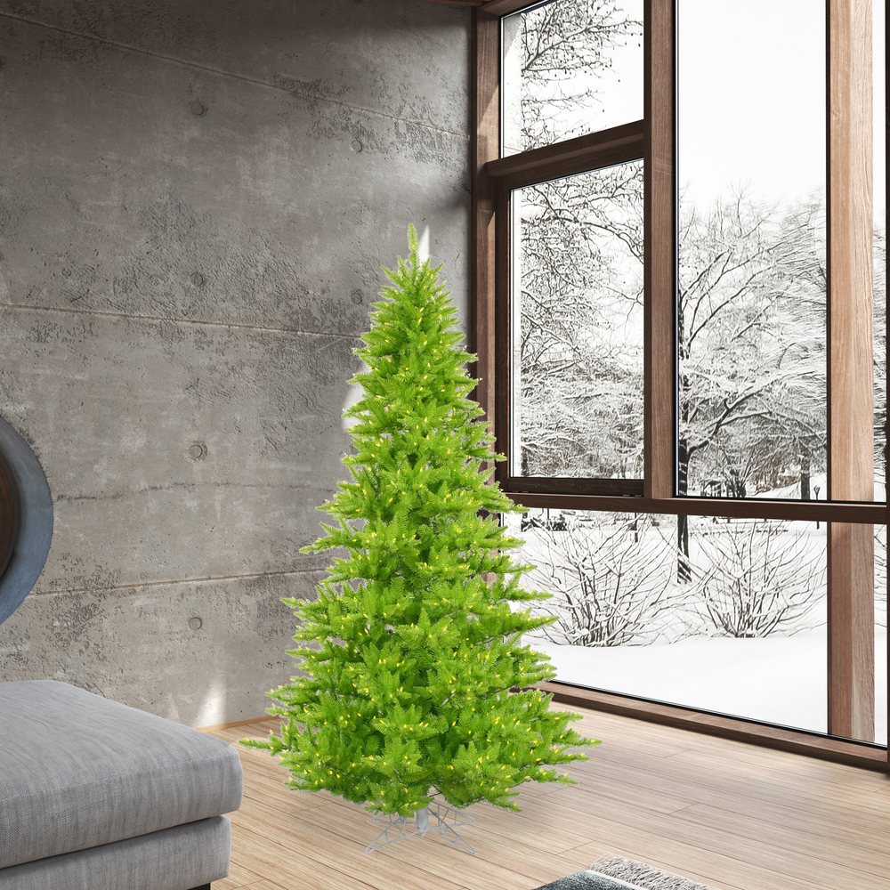 K162666LED - Lime Fir Christmas Tree | Vickerman