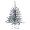 Photograph of 3'x25" Tinsel Silver Fir Tree 234T