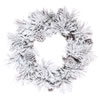 Photograph of 36" Flocked Atka Pine Wreath 156T