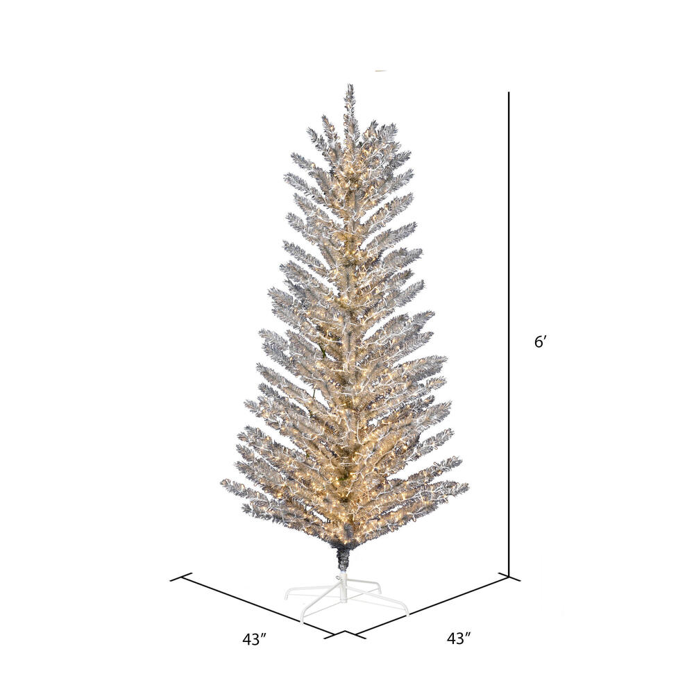 洋楽 Treal K162321LED - Orange Fir Christmas Tree | Vickerman