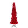 7.5' x 32" Red Pencil Tree 965Tip UNLIT