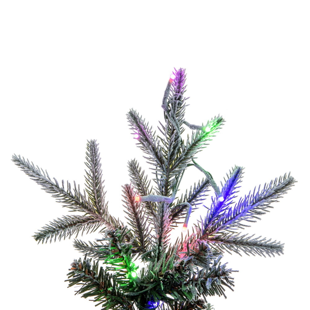 K257448LEDCC - Frosted Bixley Fir Christmas Tree
