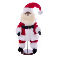 Velvet Santa Doll