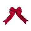 Photograph of 12" x 15" Red Nylon Outoor Bow 3.5" Size