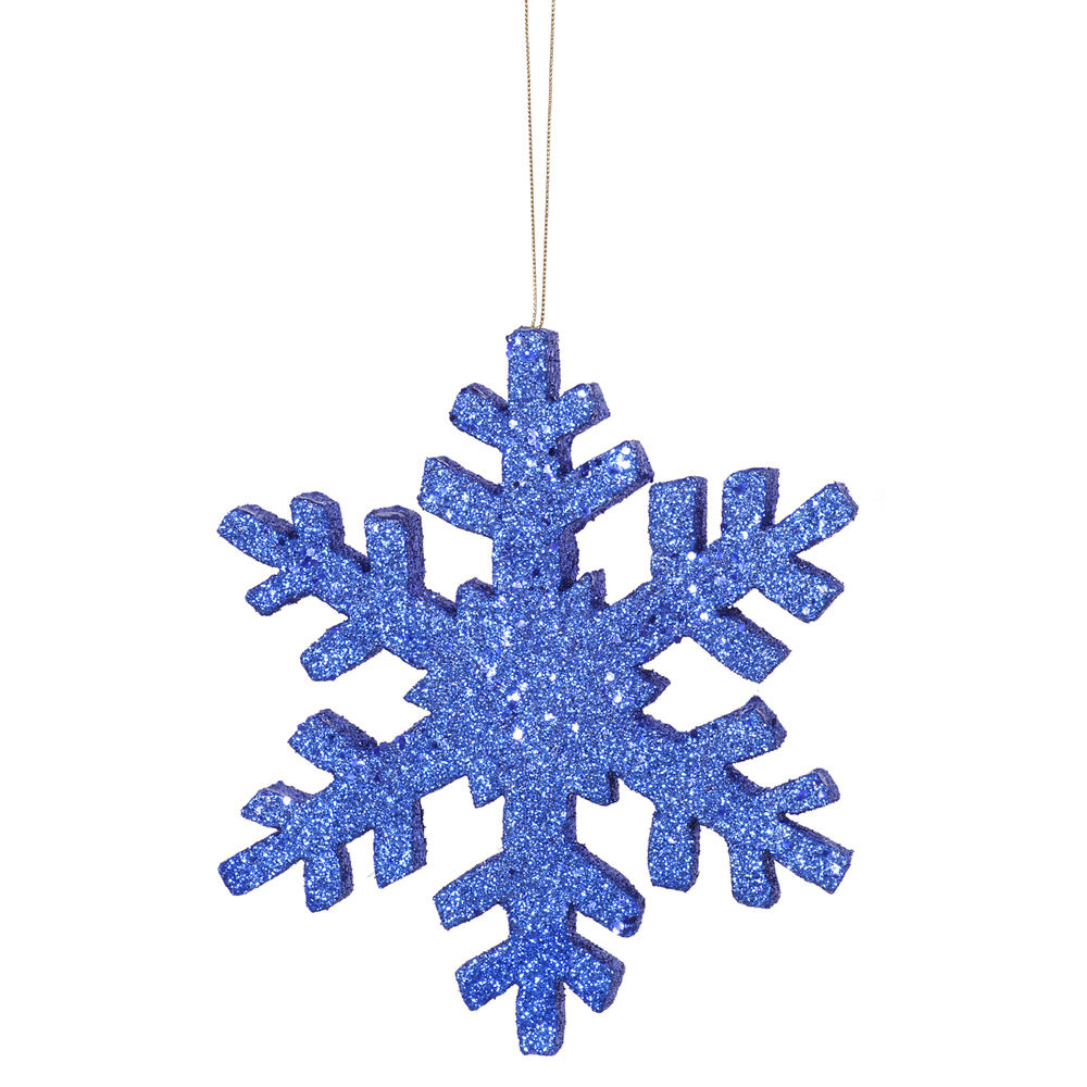 L134601 - Glitter Snowflake Ornaments Snowflake Ornament | Vickerman