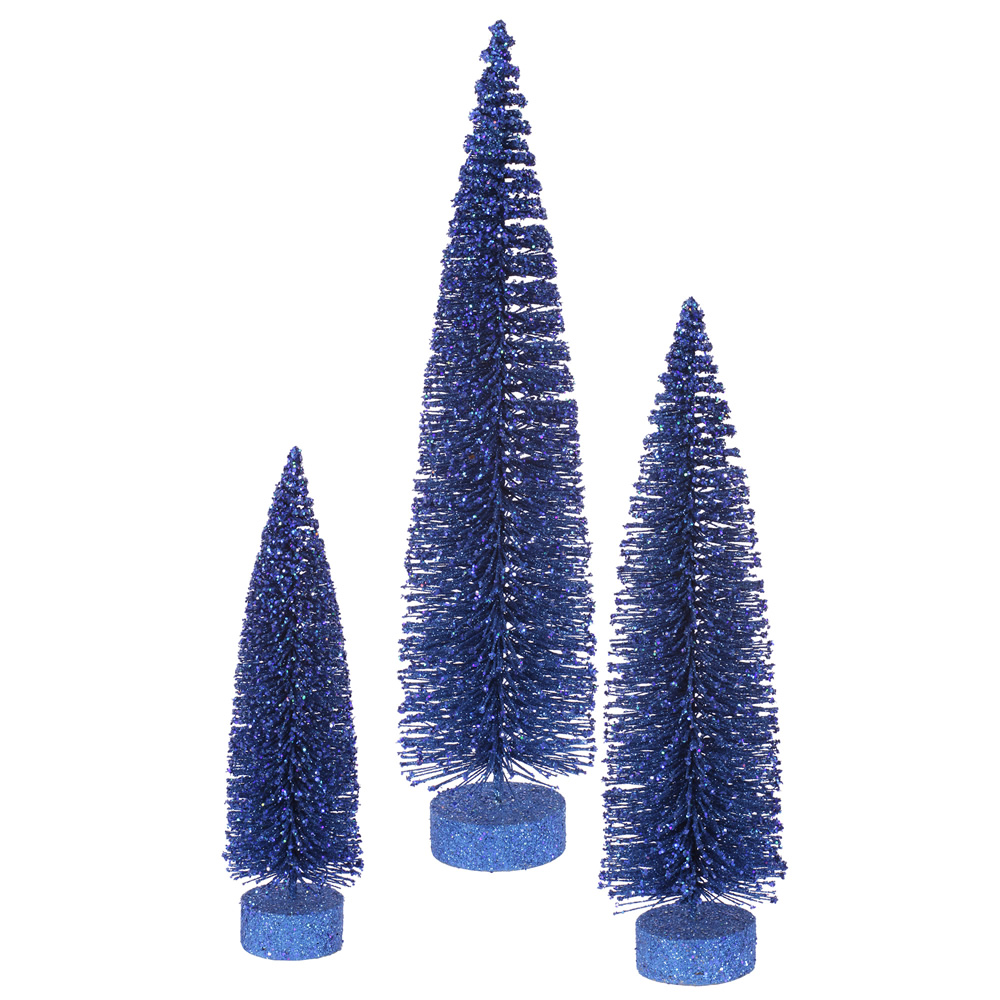 L137406 - Glitter Tree Set Tabletop Tree