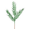 Photograph of 21" Green Glitt Feather Fern Spray 12/Bx