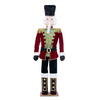 Photograph of 6'8" Red Velvet Standing Nutcracker Doll