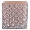 Photograph of 4" Almondine Square Glass Cntr Set/2