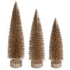 Photograph of 12"-14"-16" Champagne Glitt Ov Tree 3Set